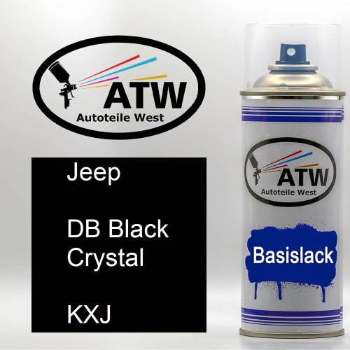 Jeep, DB Black Crystal, KXJ: 400ml Sprühdose, von ATW Autoteile West.